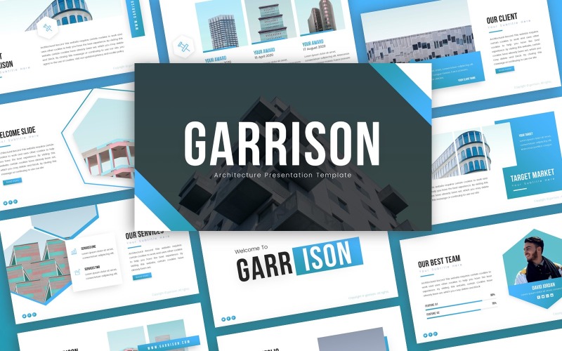 Modello PowerPoint di presentazione dell'architettura della guarnigione