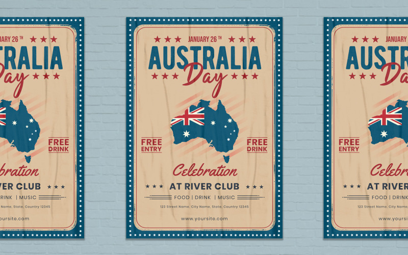 Download Фирменный стиль "Australia Day - Corporate Identity Template" / Australia Day - Corporate Identity Template - Фирменный стиль design,banner,happy,symbol,holiday,flag,national,illustration,signs,background,australia,australian,freedom,vector,template,jan,poster,celebration,event,graphic