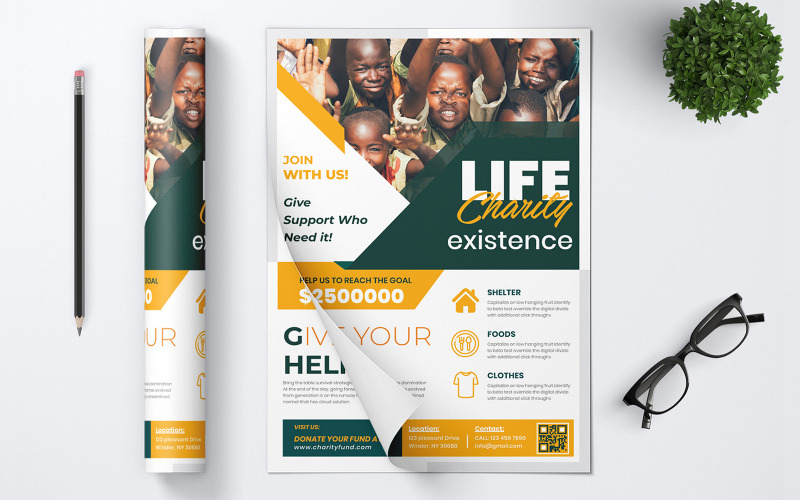 Download Фирменный стиль "Charity - Corporate Identity Template" / Charity - Corporate Identity Template - Фирменный стиль на тему графика support,volunteer,help,care,charity,design,signs,template,donate,concept,cash,donation,icon,business,money,flier,banner,vector,hand,aid