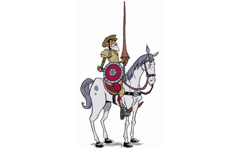 Don Quijote - illusztráció