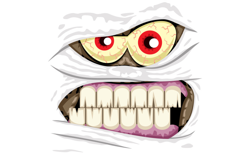 Mamma ansikte - Illustration