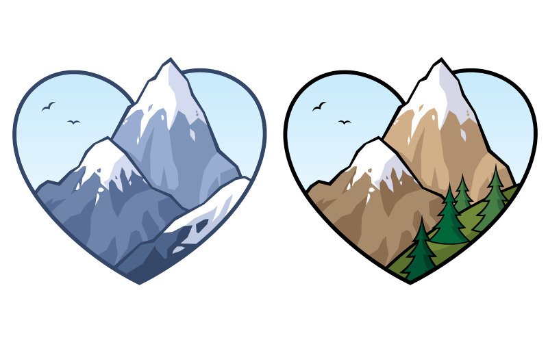 Mountain Love - Illustrazione