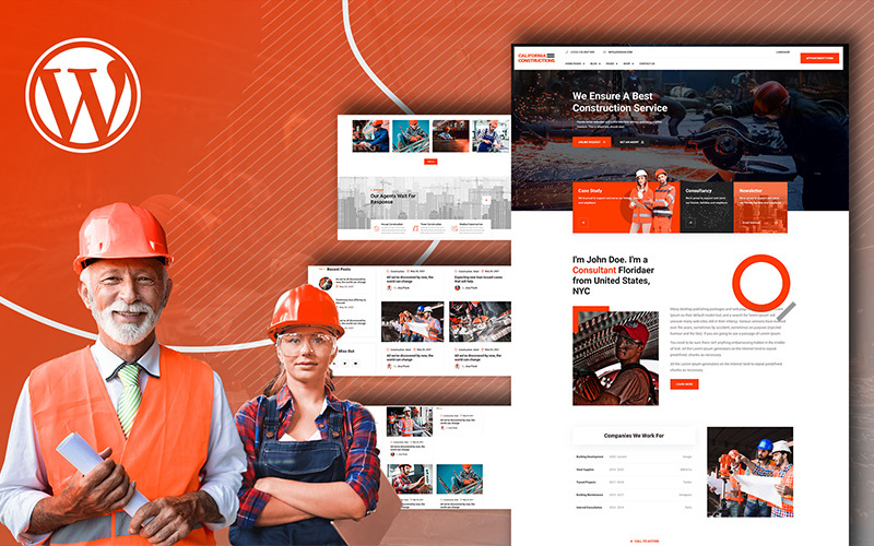 Cali Constructions | WordPress motiv Stavebnictví a nářadí Shop