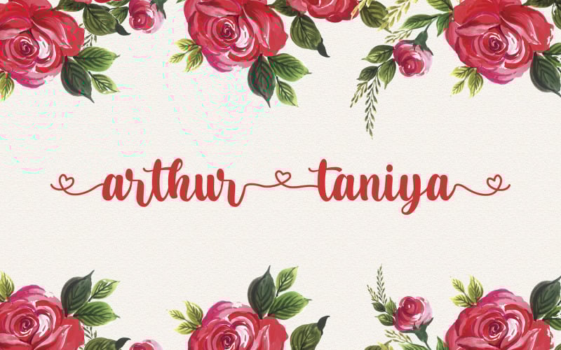 Download Шрифт "Arthur Taniya - Lovely Calligraphy Font" / Arthur Taniya - Lovely Calligraphy Font - Шрифт на тему графика calligraphy,handlettering,handwritten,signature,luxury,modern,feminime,lovely,stylish,casual,handdrawn,elegant,ligature,whimsical,script