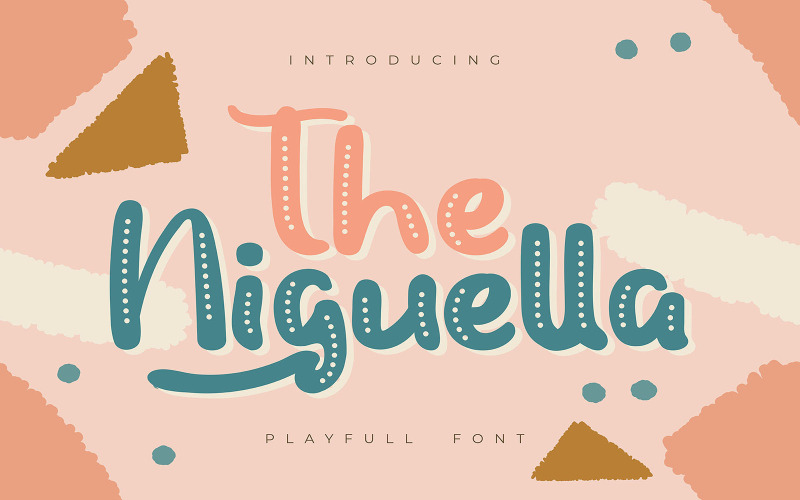 De Niguella | Speels lettertype
