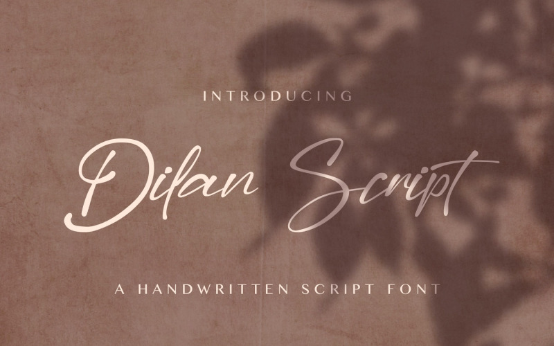 Dilan Script - Handschriftliche Schrift
