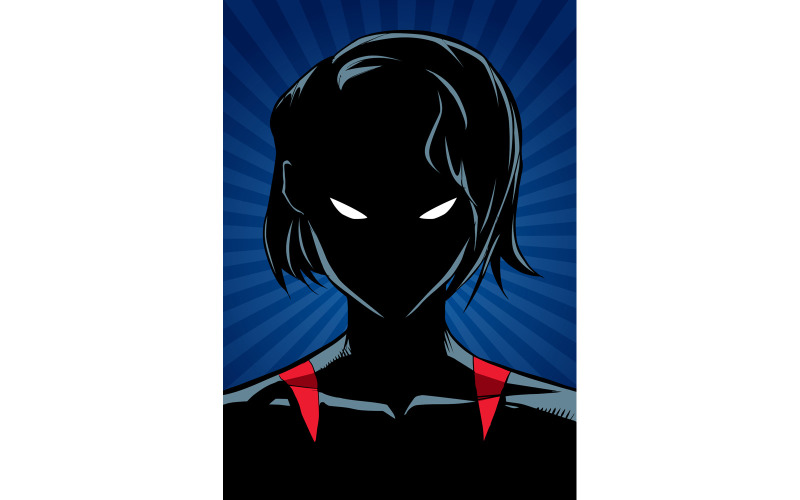Download Иллюстрация "Superheroine Portrait Ray Light Silhouette - Illustration" / Superheroine Portrait Ray Light Silhouette - Illustration - Иллюстрация на тему графика hero,cartoon,character,superhero,superheroine,super,heroine,female,woman,silhouette,power,powerful,portrait,abstract,ray,light,sun,sunlight,background,illustration
