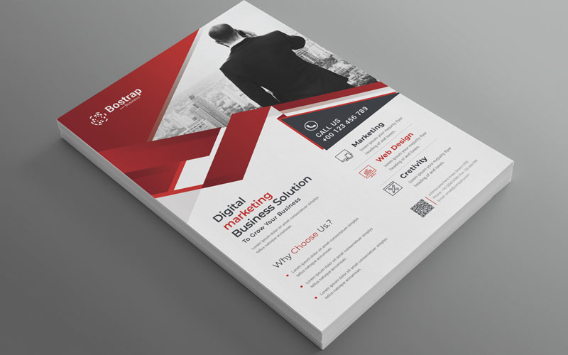 Download Фирменный стиль "Bostrap - Best Corporate Business Flyer - Corporate Identity Template" / Bostrap - Best Corporate Business Flyer - Corporate Identity Template - Фирменный стиль на тему графика flyer,corporate,corporate flyer,creative flyer,travel flyer,creative business card,corporate card,liflet,computer,internet,id kit,blue,official,symple,green,logo,professional,modern,art