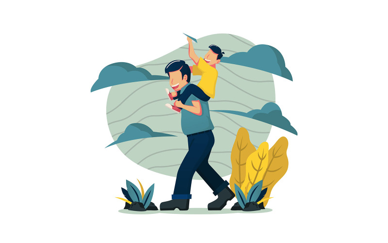 Download Фирменный стиль "Father and Son - Graphics GR - Corporate Identity Template" / Father and Son - Graphics GR - Corporate Identity Template - Фирменный стиль на тему графика baby,boy,character,child,children,creative,dad,design,father,fun,header,illustration,invitation,kids,modern,moment,parent,parents,play,playing