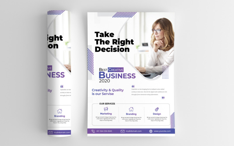 Download Фирменный стиль "Business Flyer - Corporate Identity Template" / Business Flyer - Corporate Identity Template - Фирменный стиль на тему графика abstract,advertising,banner,booklet,business,concept,corporate,cover,creative,decoration,design,document,flyer,flyers,graphic,idea,illustration,layout,mag,marketing