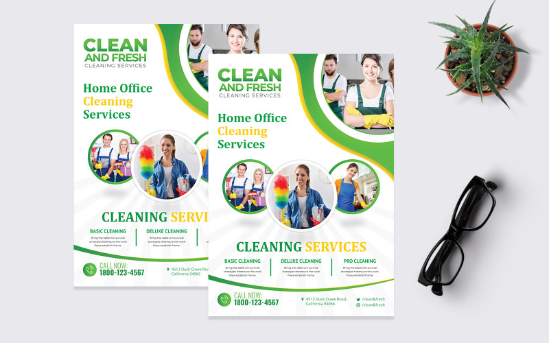 Download Фирменный стиль "Cleaning Flyer - Corporate Identity Template" / Cleaning Flyer - Corporate Identity Template - Фирменный стиль на тему графика flower,domestic,housework,detergent,design,blue,soap,water,cleaning,service,template,freshness,poster,house,spring,illustration,bubble,spray,flier,equipment
