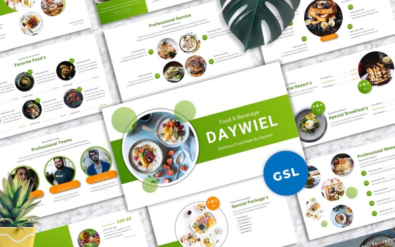 Daywiel - Diapositive Google di cibo e bevande