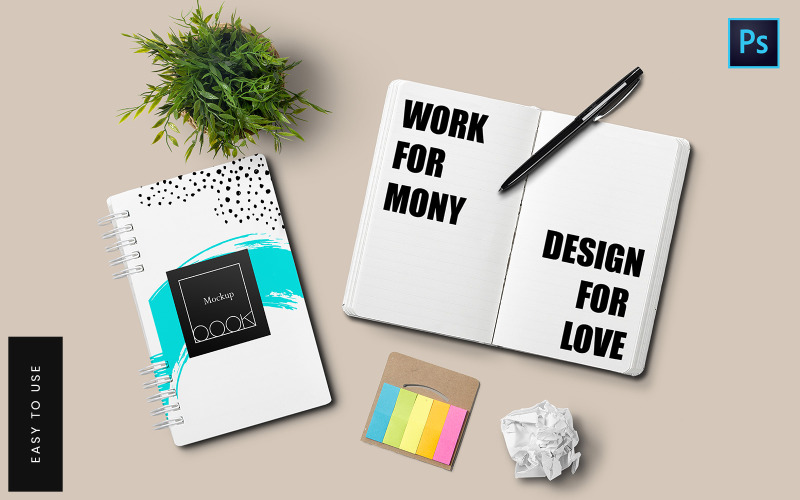 Download Мокап для продукта "Note Book product mockup" / Note Book product mockup - Мокап для продукта на тему графика notebook,psd,mockup,book,cover,mockups,template,templates,creative,website,graphic,presentations,branding,promotion,promotions