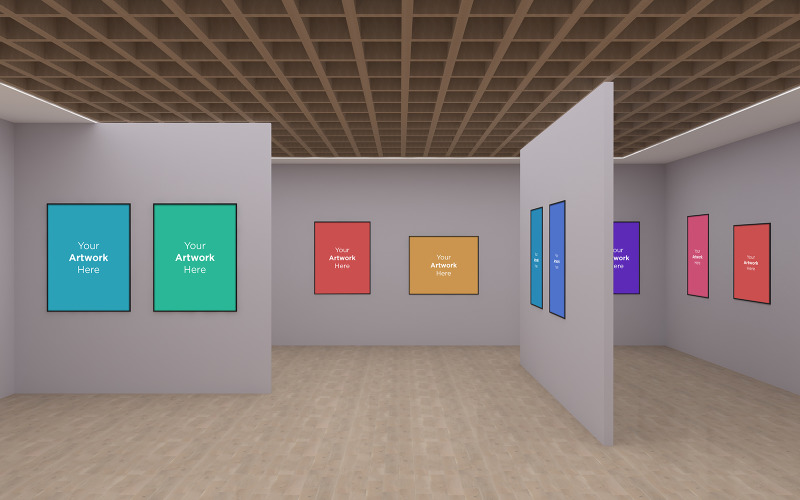 Art Gallery Frames  Multi Directions product mockup