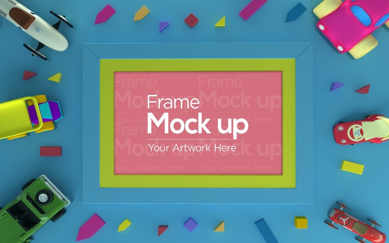 Download Мокап для продукта "Kids Frame product mockup" / Kids Frame product mockup - Мокап для продукта на тему графика childhood,cute,boy,girl,decorative,decor,table,children,photo,floor,toy,home,mockup,blank,room,frame,poster,child,wall,art