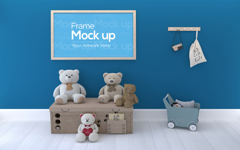 Download Мокап для продукта "Kids Photo Frame  with Teddy Bear on Wooden Box product mockup" / Kids Photo Frame  with Teddy Bear on Wooden Box product mockup - Мокап для продукта на тему графика childhood,cute,boy,girl,decorative,decor,table,children,photo,floor,toy,home,mockup,blank,room,frame,poster,child,wall,art