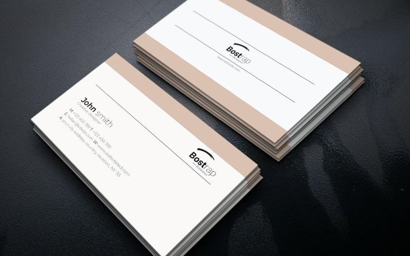 Download Фирменный стиль "Bostrap - Business Card - Corporate Identity Template" / Bostrap - Business Card - Corporate Identity Template - Фирменный стиль на тему графика best,branding,bundle,business card,clean,corporate,creative,design,editable,gold,minimal,modern,pack package,simple,template,visiting,psd,professional,art,standard