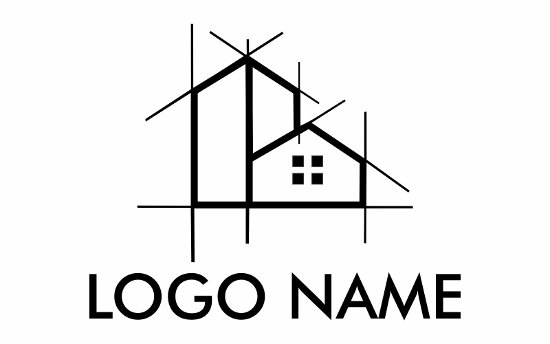 Download Шаблон логотипа "Building Logo Template" / Building Logo Template - Шаблон логотипа на тему графика urban,building,city,architecture,construction,downtown,cityscape,vector,reflection,commercial,district,glass,estate,apartment,bank,town,house,window,tower,metropolis