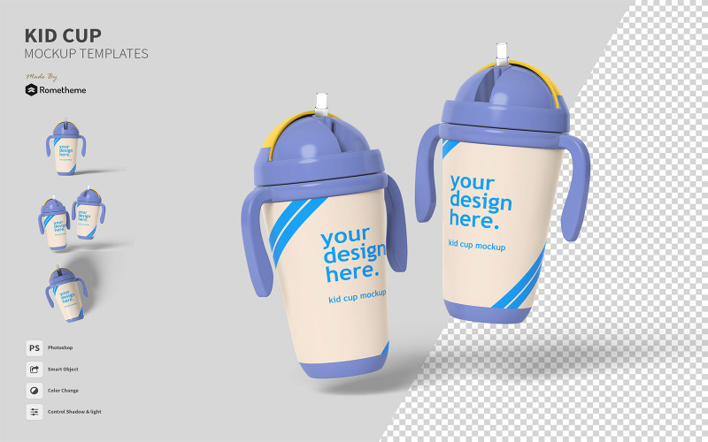 Download Мокап для продукта "Kid Cup - FH product mockup" / Kid Cup - FH product mockup - Мокап для продукта на тему графика kid,cup,mockups,mockup,psd,smartobject,children,screen,scene,creator,drink,placeit,professional,3d,product