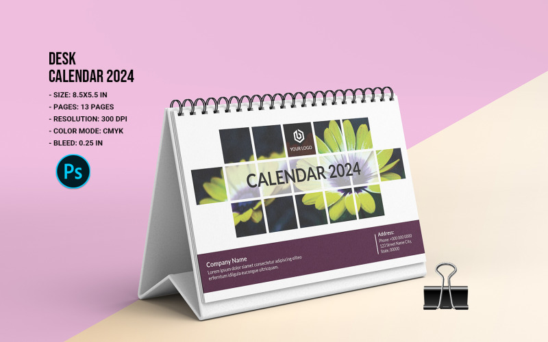 Настільний календар-планувальник на 2023 рік