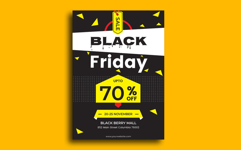 Download Фирменный стиль "Black Friday Flyer - Corporate Identity Template" / Black Friday Flyer - Corporate Identity Template - Фирменный стиль на тему графика friday,banner,background,vector,template,black,flier,discount,special,clearance,poster,offer,sale,design,holiday,price,layout,promo,off,business