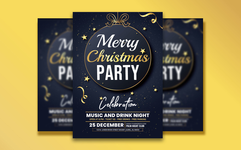 Download Фирменный стиль "Christmas Flyer - Corporate Identity Template" / Christmas Flyer - Corporate Identity Template - Фирменный стиль на тему графика christmas,poster,template,flyer,print,templates,creative,modern,festival,celebration,offers,promotions,online,shopping,holdiay