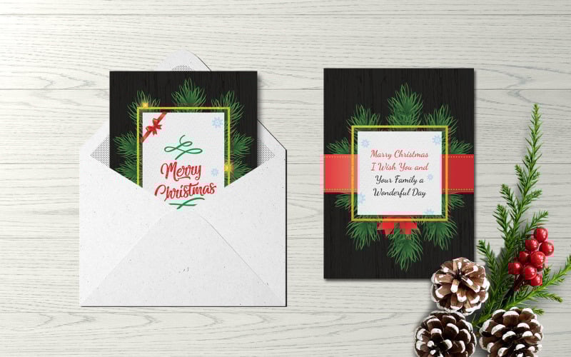 Download Фирменный стиль "Christmas Greeting Card - Corporate Identity Template" / Christmas Greeting Card - Corporate Identity Template - Фирменный стиль на тему графика decoration,banner,gift,background,new,holiday,vector,template,party,black,flier,gold,year,christmas,light,card,abstract,merry,design,invitation
