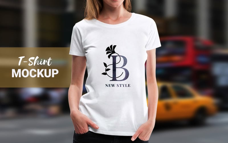 Download Мокап для продукта "T-Shirt product mockup" / T-Shirt product mockup - Мокап для продукта на тему графика tshirt,psd,mockups,mockup,website,graphic,presentations,branding,brand,template,templates,with,women,lady,fashion