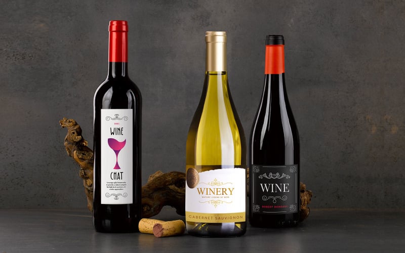 Download Мокап для продукта "Wine Bottle product mockup" / Wine Bottle product mockup - Мокап для продукта на тему графика wine,bottle,psd,mockups,website,graphic,presentations,branding,mockup,template,product,scene,generator,brand,promotion