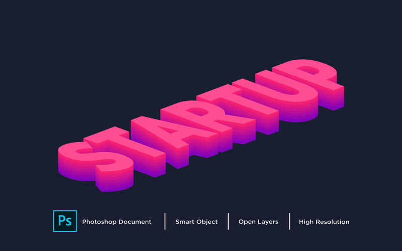 Download Иллюстрация "Startup Text Effect Design Photoshop Layer Style Effect - Illustration" / Startup Text Effect Design Photoshop Layer Style Effect - Illustration - Иллюстрация на тему графика font,alphabet,text,3d,vector,style,typography,effect,egypt,art,egyptian,design,fonts,type,background,illustration,letters,comic,northeast,africa