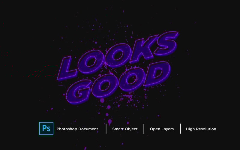 Download Иллюстрация "Looks Good Text Effect Design Photoshop Layer Style Effect - Illustration" / Looks Good Text Effect Design Photoshop Layer Style Effect - Illustration - Иллюстрация на тему графика font,alphabet,text,3d,vector,style,typography,effect,egypt,art,egyptian,design,fonts,type,background,illustration,letters,comic,northeast,africa