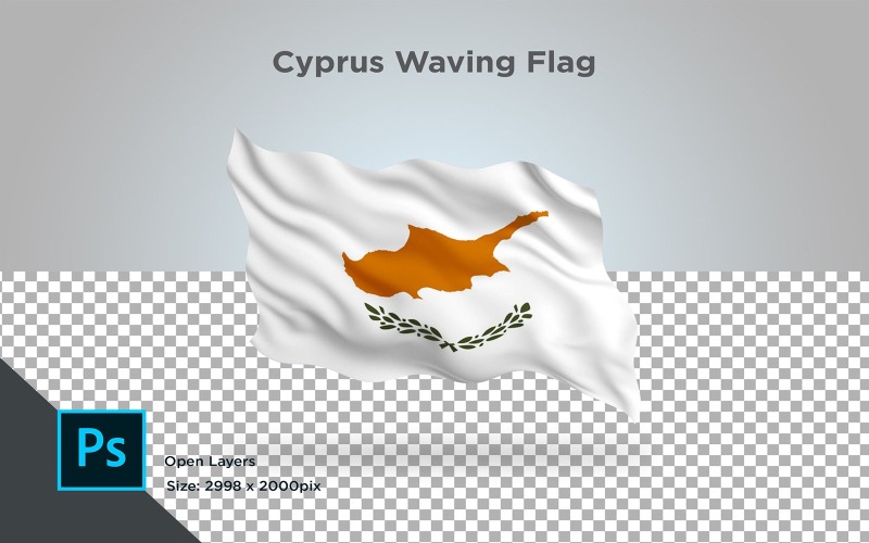 Bandeira de Chipre - Ilustração