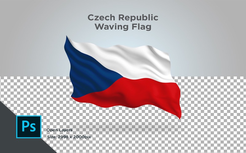 Download Иллюстрация "Czech Republic Waving Flag - Illustration" / Czech Republic Waving Flag - Illustration - Иллюстрация на тему графика czech republic,national,patriotic,europe,asia,republic,map,flag,country,cartography,geography,nation,illustration,graphic,vector,state,world,isolated,symbol,border