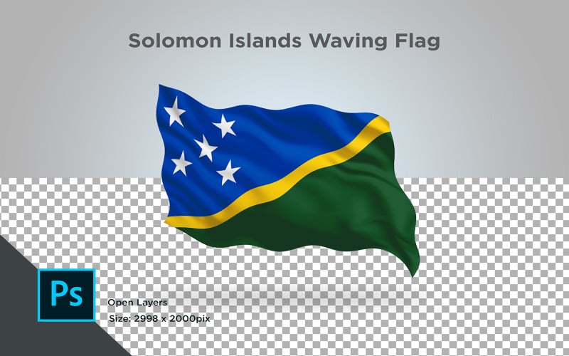 Download Иллюстрация "Solomon Islands Waving Flag - Illustration" / Solomon Islands Waving Flag - Illustration - Иллюстрация на тему графика solomon islands,national,patriotic,europe,asia,republic,map,flag,country,cartography,geography,nation,illustration,graphic,vector,state,world,isolated,symbol,border