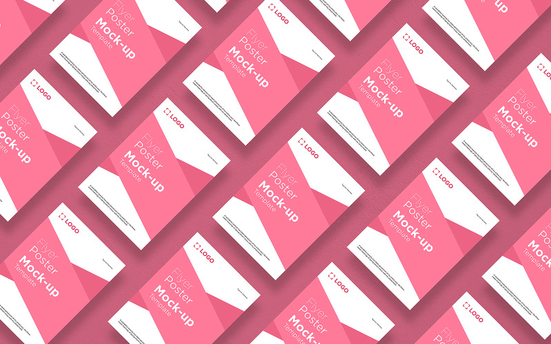 Download Мокап для продукта "Flyer collage mockup design template product mockup" / Flyer collage mockup design template product mockup - Мокап для продукта на тему графика logo,letterhead,flyer,mockup,template,design,mock,business,up,isolated,empty,paper,branding,black,phone,realistic,display,mobile,style,page