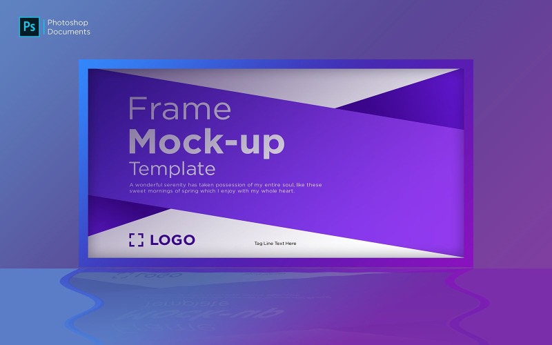 Download Мокап для продукта "Frame Template product mockup" / Frame Template product mockup - Мокап для продукта на тему графика logo,letterhead,flyer,mockup,template,design,mock,business,up,isolated,empty,paper,branding,black,phone,realistic,display,mobile,style,page