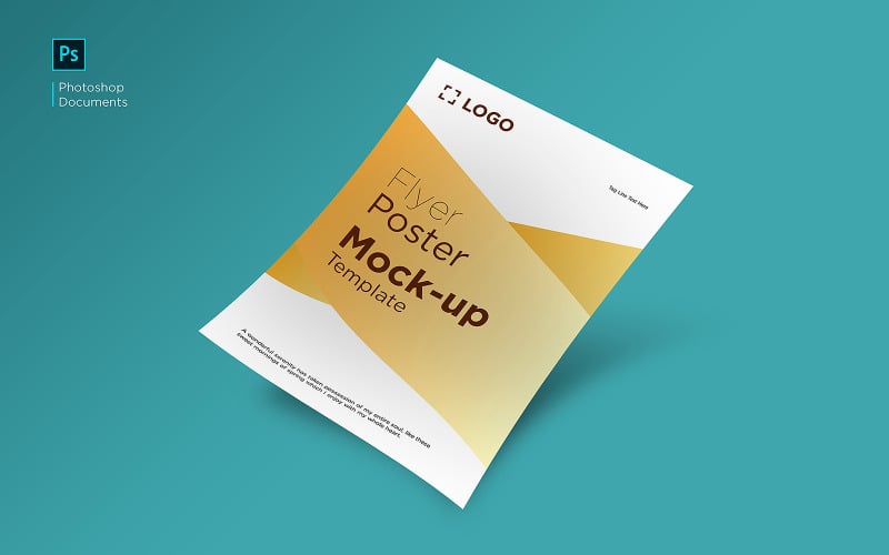 Download Мокап для продукта "Perspective View Flyer and Poster design Template product mockup" / Perspective View Flyer and Poster design Template product mockup - Мокап для продукта на тему графика logo,letterhead,flyer,mockup,template,design,mock,business,up,isolated,empty,paper,branding,black,phone,realistic,display,mobile,style,page
