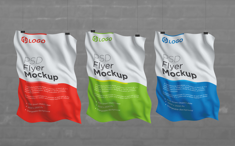 Download Мокап для продукта "Wrinkled and crumpled flyer hanging mockups product mockup" / Wrinkled and crumpled flyer hanging mockups product mockup - Мокап для продукта на тему графика logo,letterhead,flyer,mockup,template,design,mock,business,up,isolated,empty,paper,branding,black,phone,realistic,display,mobile,style,page