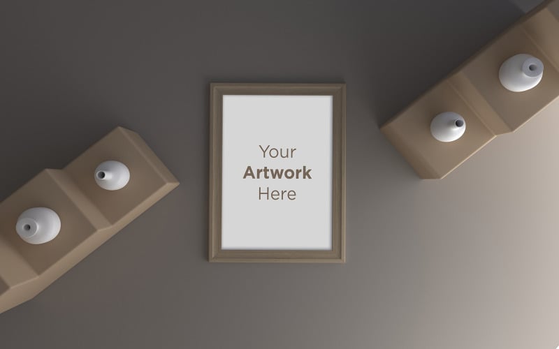 Download Мокап для продукта "Top view flat lay empty photo frame mockup design product mockup" / Top view flat lay empty photo frame mockup design product mockup - Мокап для продукта на тему графика livingroom,elegant,concept,up,mock,plant,minimalist,luxury,cozy,lifestyle,wooden,table,room,interior,design,home,living,modern,white,wall