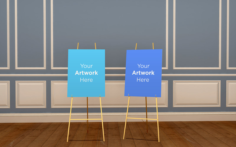 Download Мокап для продукта "Canvas Paint Board on Brass materials Stand product mockup" / Canvas Paint Board on Brass materials Stand product mockup - Мокап для продукта на тему графика promotional,communication,outdoor,metal,tent,mock up,billboard,store,modern,restaurant,menu,mockup,display,stand,blank,empty,template,white,banner,isolated