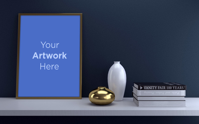Download Мокап для продукта "Empty White frame mockup with white and golden vases product mockup" / Empty White frame mockup with white and golden vases product mockup - Мокап для продукта на тему графика livingroom,elegant,concept,up,mock,plant,minimalist,luxury,cozy,lifestyle,wooden,table,room,interior,design,home,living,modern,white,wall