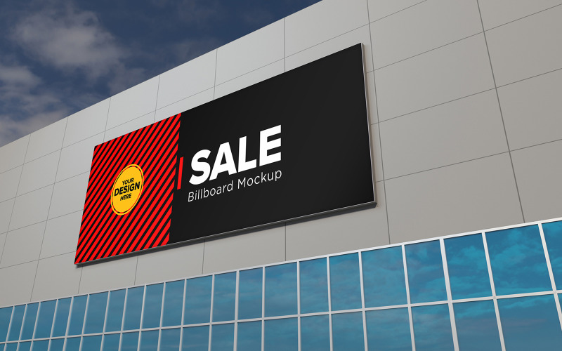 Download Мокап для продукта "Advertising Billboard on shopping center product mockup" / Advertising Billboard on shopping center product mockup - Мокап для продукта на тему графика signboard,shopping,audience,market,road,mockup,advert,promo,mock,canvas,exhibition,announcement,sky,design,ad,template,large,signpost,blank,board