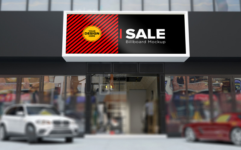 Download Мокап для продукта "Shop entrance wall empty billboard mockup product mockup" / Shop entrance wall empty billboard mockup product mockup - Мокап для продукта на тему графика signboard,shopping,audience,market,road,mockup,advert,promo,mock,canvas,exhibition,announcement,sky,design,ad,template,large,signpost,blank,board