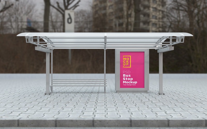 Download Мокап для продукта "Bus Stop Signage product mockup" / Bus Stop Signage product mockup - Мокап для продукта на тему графика communication,mock up,signboard,transport,road,roadside,frame,station,billboard,street,city,board,poster,blank,mockup,commercial,bus,stop,advertisement marketing,advertisement
