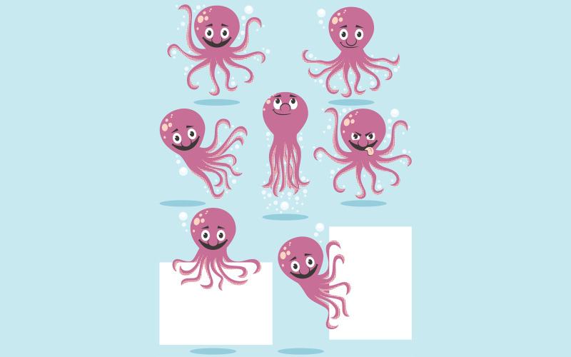 Polpo - Illustrazione
