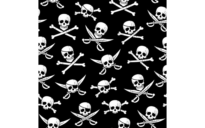 Pirate Pattern - Illustration