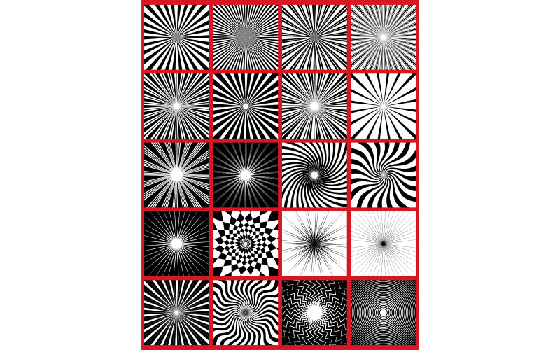 Download Иллюстрация "Ray Lights Pack - Illustration" / Ray Lights Pack - Illustration - Иллюстрация на тему графика background,light,ray,beam,sun,sunlight,sunbeam,swirl,abstract,pattern,template,radial,burst,explosion,line,stripe,focus,glow,shine,effect