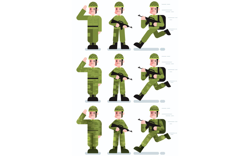Download Иллюстрация "Soldier - Illustration" / Soldier - Illustration - Иллюстрация на тему графика soldier,infantry,trooper,private,officer,lieutenant,man,person,people,character,draft,commando,uniform,camouflage,military,army,armed forces,force,navy seal,troops