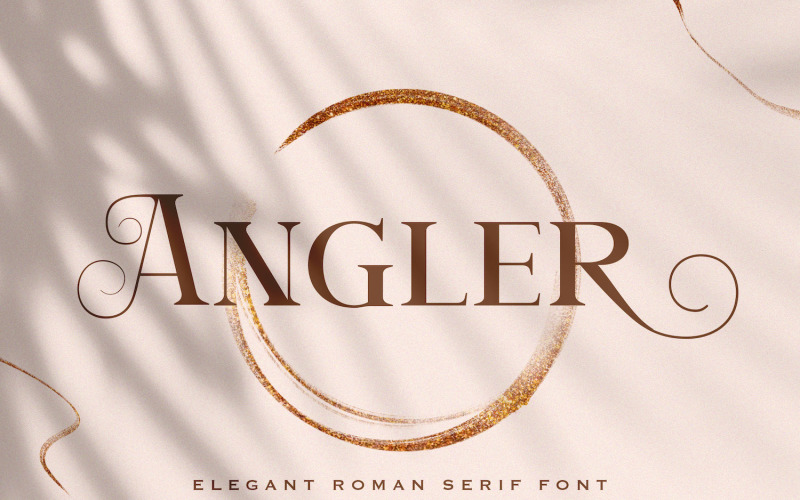 Get Angler - Roman Serif Font from Monster » SiteFacts