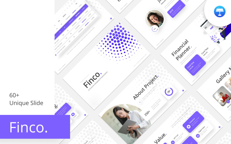 Finco Finance - Keynote-sjabloon